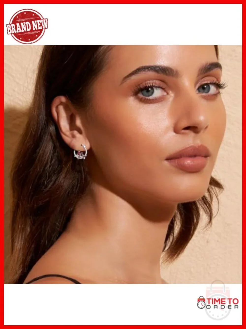 Hypoallergenic Sterling Silver Animal Hoop Earrings for Sensitive Ears